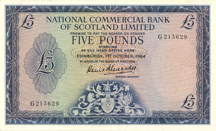 Scotland P-272a - Foreign Paper Money